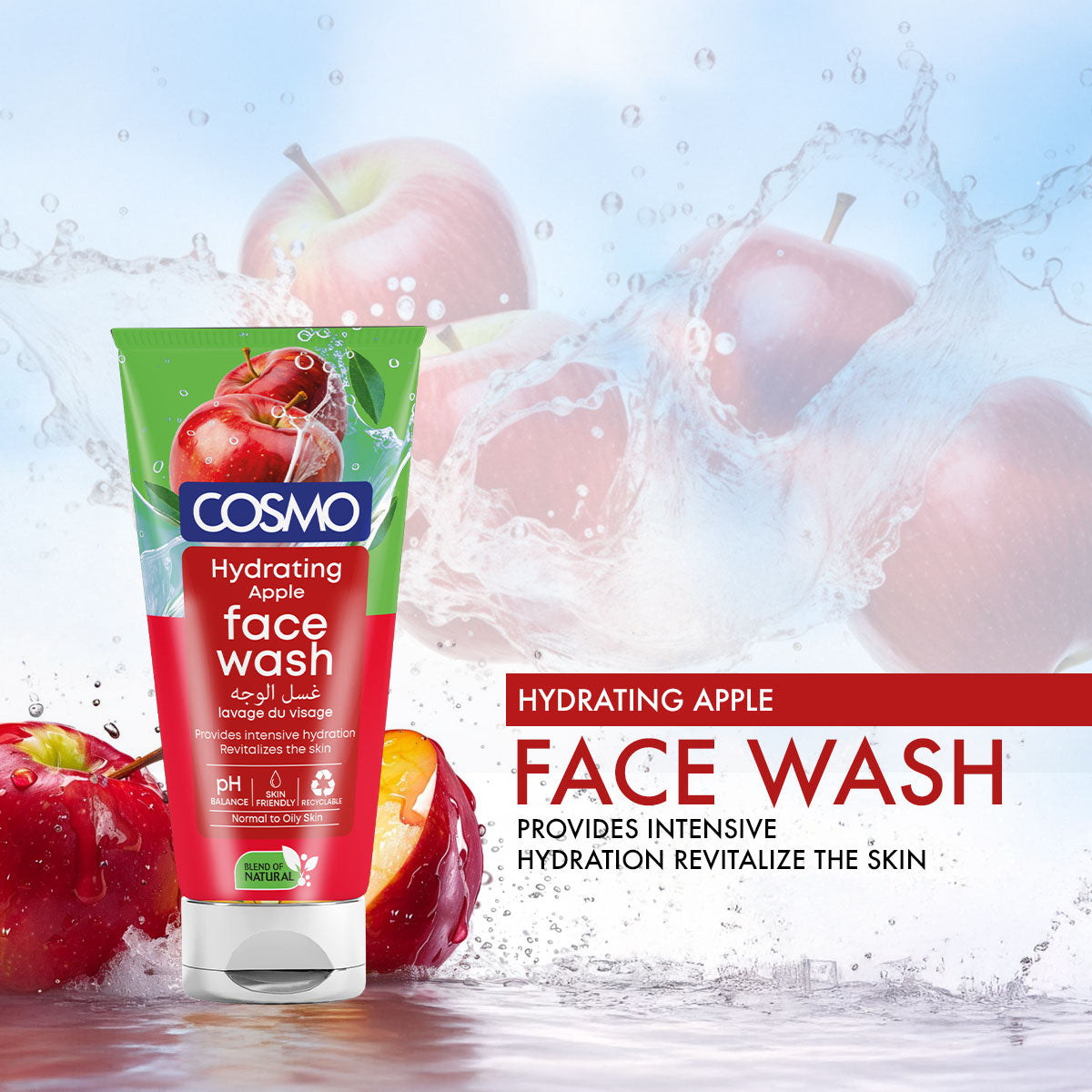 Hydrating Apple Face Wash
